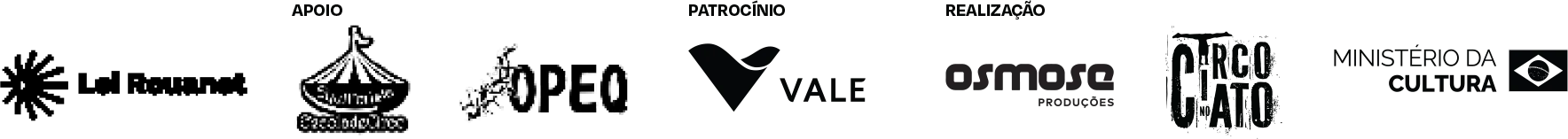 logos apoio realização